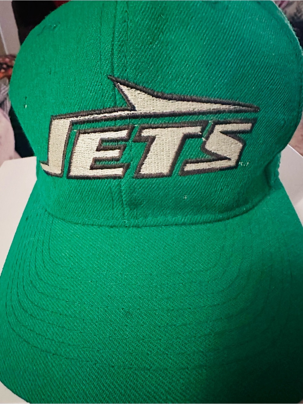 American Needle Green Embroidered Team-Style Cap
